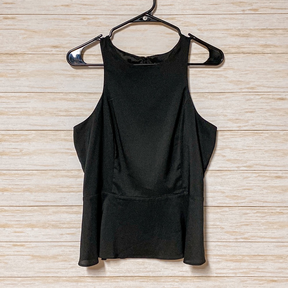 Black Express Sleeveless Top
